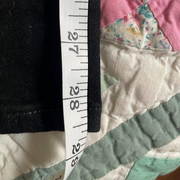 Old Navy black denim - sz14 - Picture 2 of 4